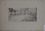 Jean Emile LABOUREUR (1877-1943)
Village, 1897. 
Estampe signée en bas à...