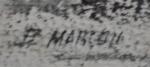 P. MARION (XXème)
La propriété
Aquarelle signée en bas à droite
46 x...