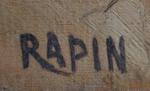 Alexandre RAPIN (1839-1889)
Bord de mer
Huile sur toile signée en bas...