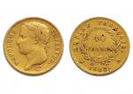 Premier Empire (1804-1814)
40 francs. 1812. Paris.
G. 1084.
TB à TTB.