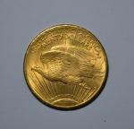 Une pièce or 20 dollars, Eagle, 1924
