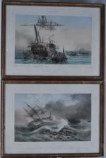 d'après Adolphe J.-Baptiste BAYOT (1810-1866)
gravé par MAYER et SABATIER
Le vaisseau...