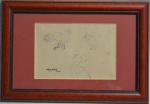 Georges GOBO (1876-1958)
Etude de volailles
Dessin, cachet de la signature en...