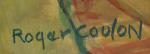 Roger COULON (XX-XXIème)
Fayence, le pressoir
Huile sur toile signée en bas...