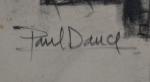 Paul DAUCE (1934-2003)
Les bohémiens
Dessin signé au milieu à gauche
59 x...