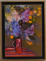 Jean HULIN (né en 1920)
Bouquet de fleurs dans un pichet
Huile...