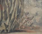 Louis WATTEAU de LILLE (1731 - 1798)
Allégorie du théâtre :...
