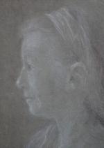 ECOLE FRANCAISE du XIXème
Jeune fille de profil
Dessin
33 x 26.5 cm...