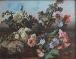 ECOLE FRANCAISE du XIXème
Nature morte
Pastel
65 x 84.5 cm à vue
