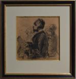 Paul GAVARNI (1804-1866)
Le pianiste
Dessin au fusain signé en bas à...