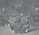 LALIQUE France
Suite de six verres en cristal
H.: 13.5 cm