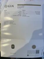 SAPHIR tricolore avec son certificat GIA du 1/10/2020 poids 3.36...