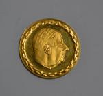 Médaille or de Gaulle, Poids: 15.8 gr
Lot conservé en banque,...