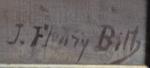 J. FLEURY BITH
Intérieur de cuisine
Huile sur panneau signée en bas...