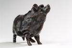 José Maria DAVID (1944-2015)
Cochon
Bronze
Justifié 4/8 et daté " 2013 "
Fondeur...
