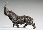 José Maria DAVID (1944-2015)
Rhinocéros d'Afrique
Bronze
Justifié HC réservé pour l'artiste sous...