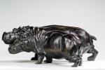 José Maria DAVID (1944-2015)
Hippopotames, mère et petit
Bronze
Justifié 1/8
Fondeur Chapon
30 x...