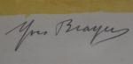 Yves BRAYER (1907-1990)
Florence
Estampe signée et justifiée "épreuve d'état"
55.5 x 73.5...