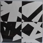 François MORELLET (1926-2016)
Pi et plis noirs, 2008
Sérigraphie numérotée 10/60
110 x...