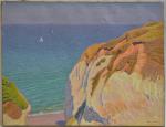 André MORISSET (1876-1954)
Bateaux sur la cote
Huile sur toile signée en...
