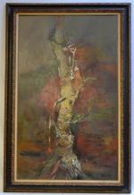 François HEAULMÉ (1927-2005)
Le tronc d'arbre
Huile sur toile signée en bas...