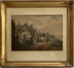 ECOLE FRANCAISE du XIXème
Les adieux
Estampe
43 x 60 cm à vue