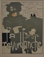 d'après Pierre BONNARD (1867-1947)
La revue blanche, 1894. 
Affiche signée et...
