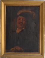 ECOLE FRANCAISE du XVIIème
Portrait d'homme à la partition
Huile sur toile
75.5...