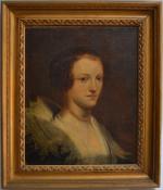 ECOLE FRANCAISE
Portrait de dame à la collerette
Huile sur toile
46 x...