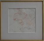 Jean LAUNOIS (1898-1942)
Maternité
Encre aquarellée signée en bas à droite
23.5 x...