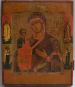 ICONE de la Vierge à trois mains
Moscou, XIXème
27 x 22...