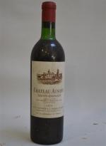 Château Ausone - une bouteille - 1973 (niveau légèrement bas)