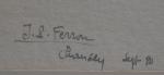 Jean-Paul FERRON (né en 1941)
Les îles Chausey, 1980. 
Aquarelle signée,...