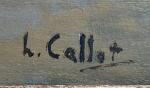 Henri CALLOT (1875-1956)
Ile d'Yeu, les géraniums devant la mer
Huile sur...