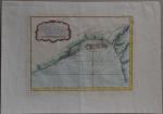d'après Jacques-Nicolas BELLIN (1703-1772)
Carte du Golfe de Bénin et partie...