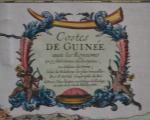 d'après Pierre DUVAL (1619-1683)
Carte des costes de Guinée
Estampe
45 x 56...