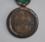 MADAGASCAR
Médaille commémorative en argent, 1883-1886
D.: 3.1 cm